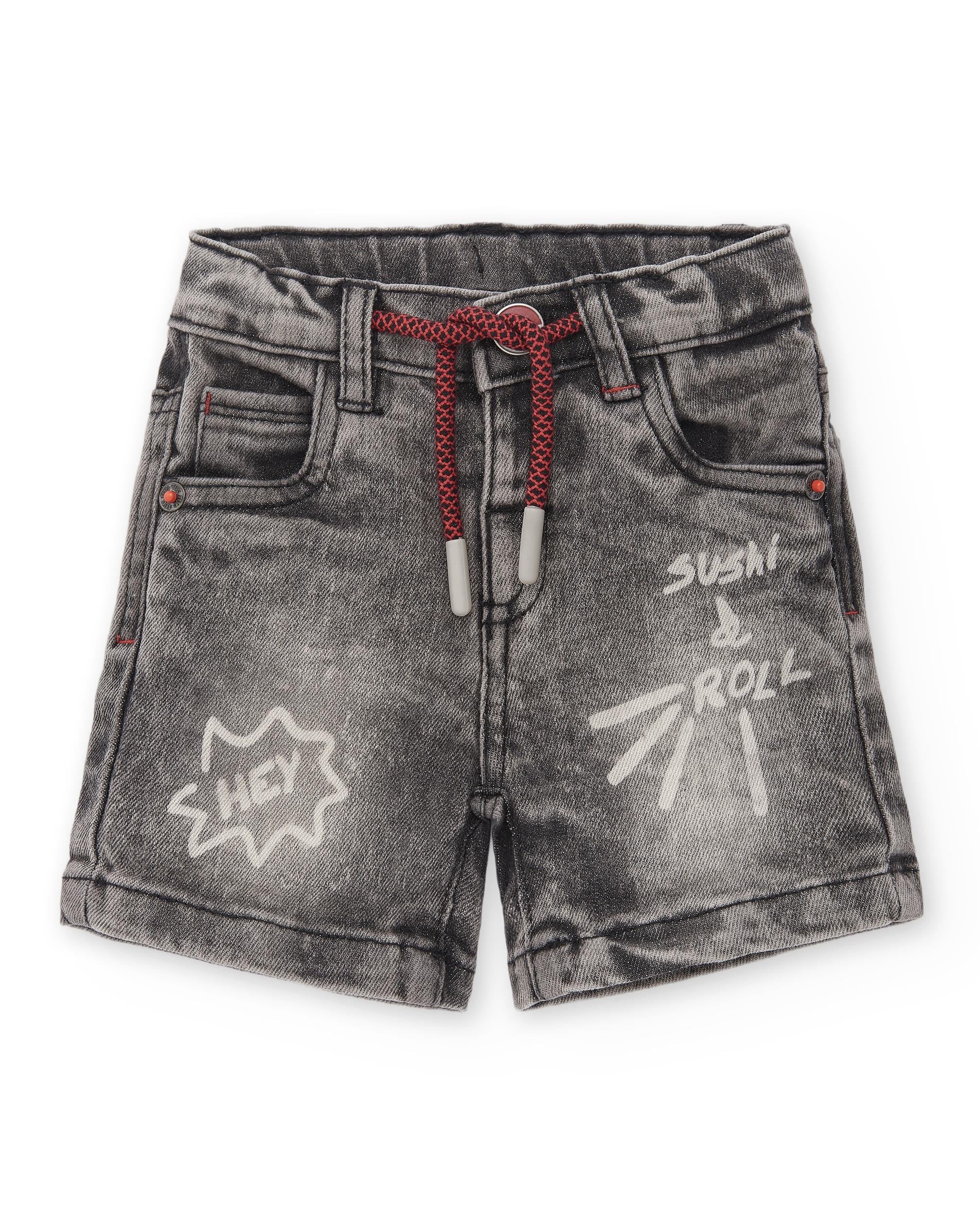 Tuc Tuc Erkek Çocuk Gri Denim Bermuda 11369732