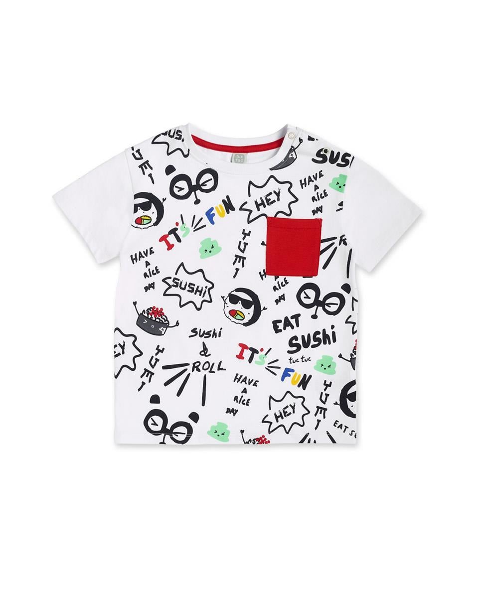 Tuc Tuc Jersey Erkek Çocuk Beyaz T-Shirt 11369737
