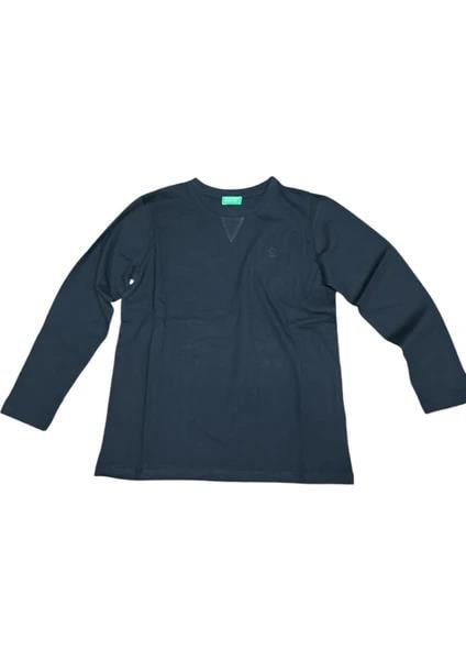United Colors of Benetton BNT-B21643 Erkek Çocuk Uzun Kollu Tshirt