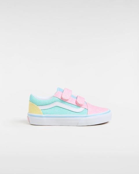 Vans Kız Çocuk Old Skool V Bantlı Spor Ayakkabı