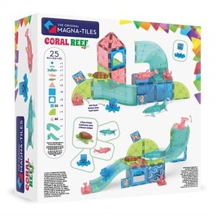 MAGNA-TILES® - Coral Reef Manyetik Bloklar - 25 Parça