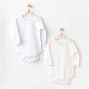 AndyWawa Short Sleeve Basic 2li Bebek Body AC25211