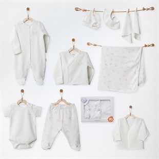 Andywawa Royal Baby 10lu Bebek Hastane Çıkış Seti AC27251