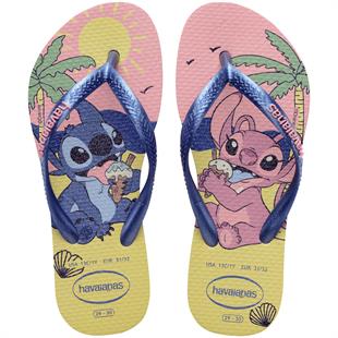Havaianas Kids Slim Disney Buttercream Çocuk Parmak Arası Terlik 4150250 Crema
