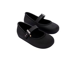 Mini Melissa Soft Ballerina Siyah Kız Çocuk Babet 36240