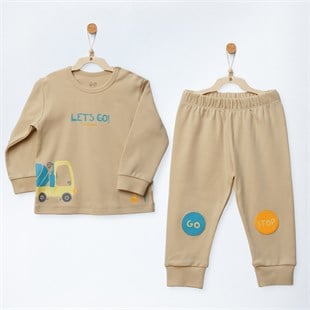Andywawa Little Dreamers Erkek Bebek Pijama Takımı AC27152
