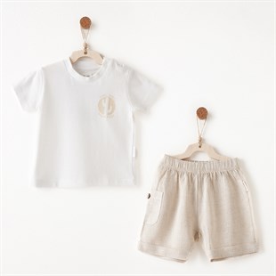 Andywawa Wawa Special 2li Erkek Bebek Şort T-shirt Takım AC26720