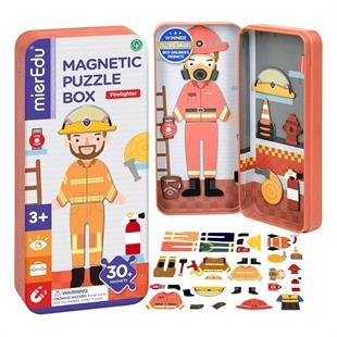 Manyetik Puzzle Kutusu - İtfaiyeci