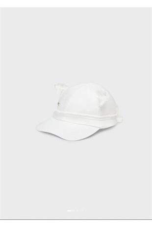 Mayoral Kız Bebek Beyaz Şapka 10417-059