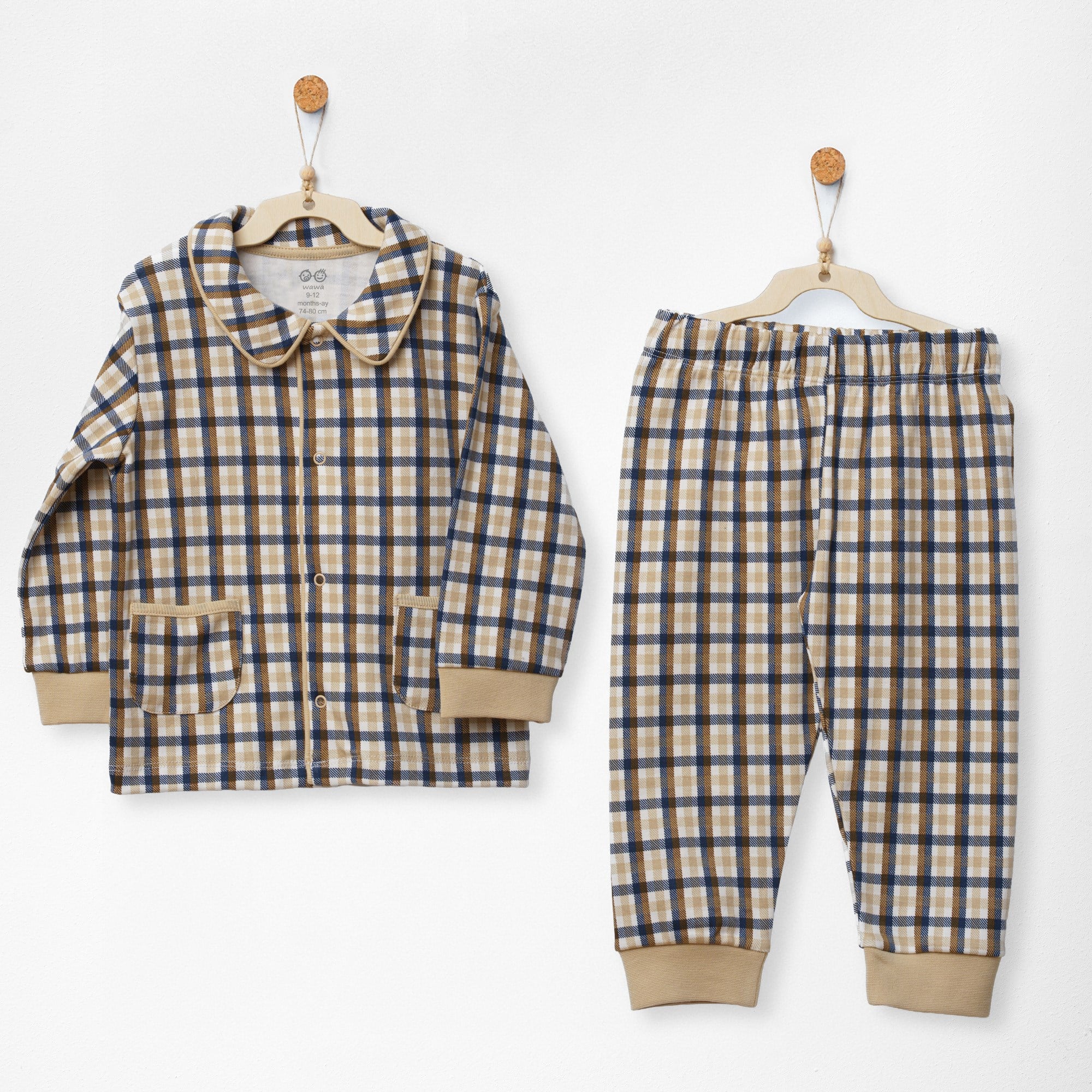 Andywawa Little Dreamers Erkek Bebek Pijama Takımı AC27149