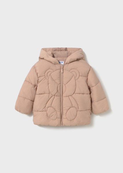 Mayoral Pembe Kız Bebek Kapitone Mont 2438