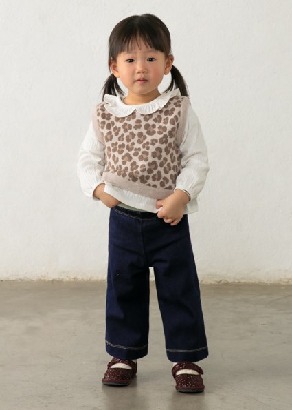 Mayoral Kız Bebek Pantolon Sweatshirt ve Yelek Takım 2536
