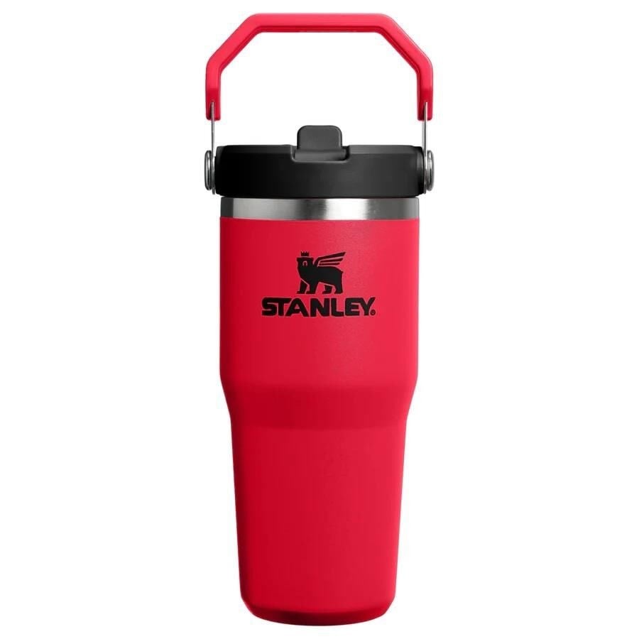 Stanley The IceFlow Flip Straw Pipetli Termos Bardak 0,41 LT Chili Black