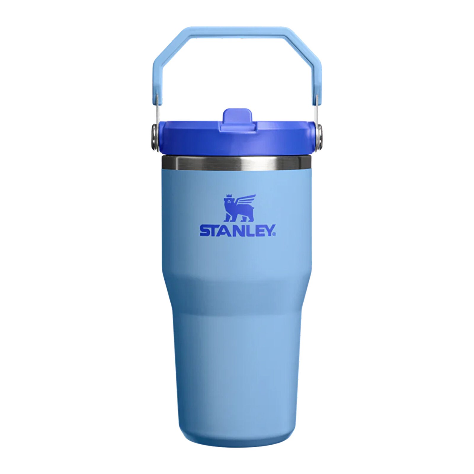 Stanley IceFlow™ Flip Straw Tumbler Mavi Pipetli Termos | 0.60 L