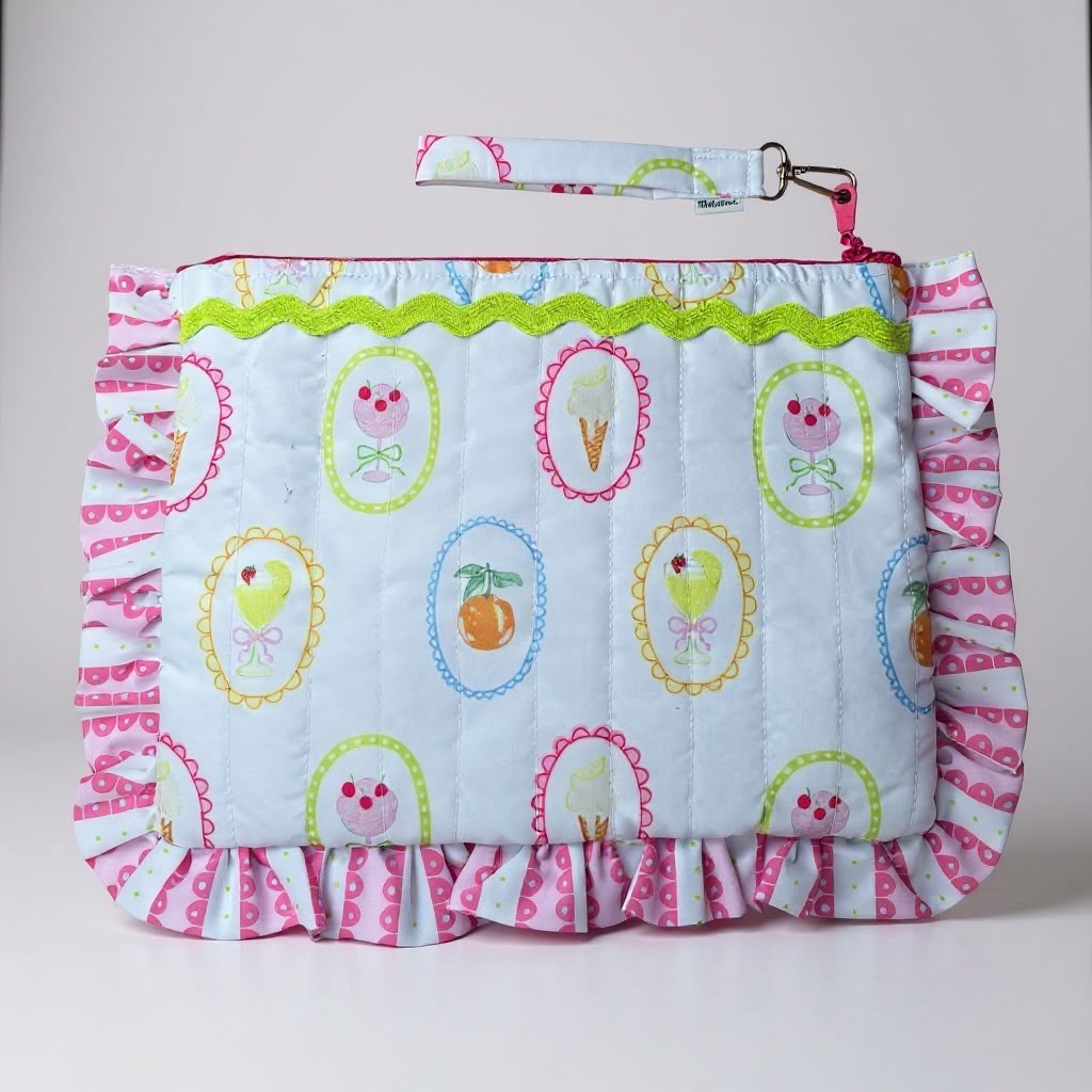 Melomel Icecream Mommy Bag Çok Amaçlı Anne Bebek Plaj Çantası
