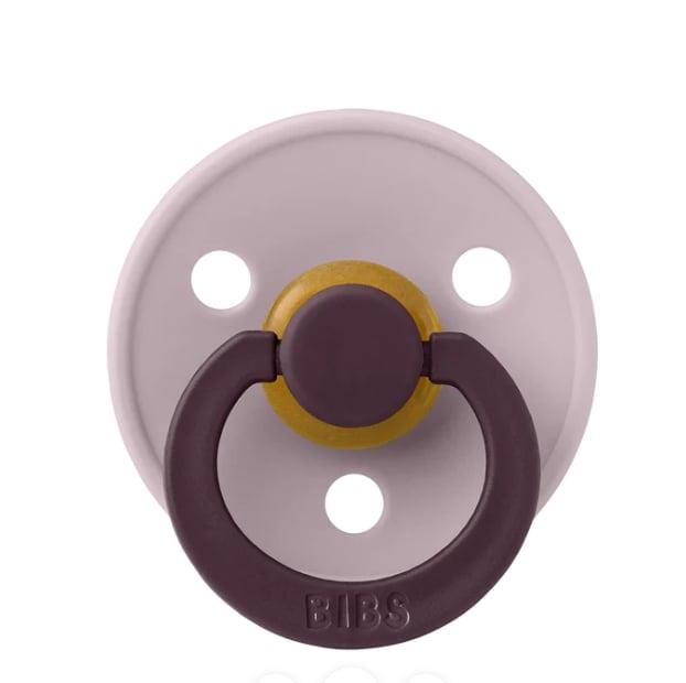 Bibs Studio Kauçuk Emzik Fusion Dusty Lilac - Plum (0-6 Ay)