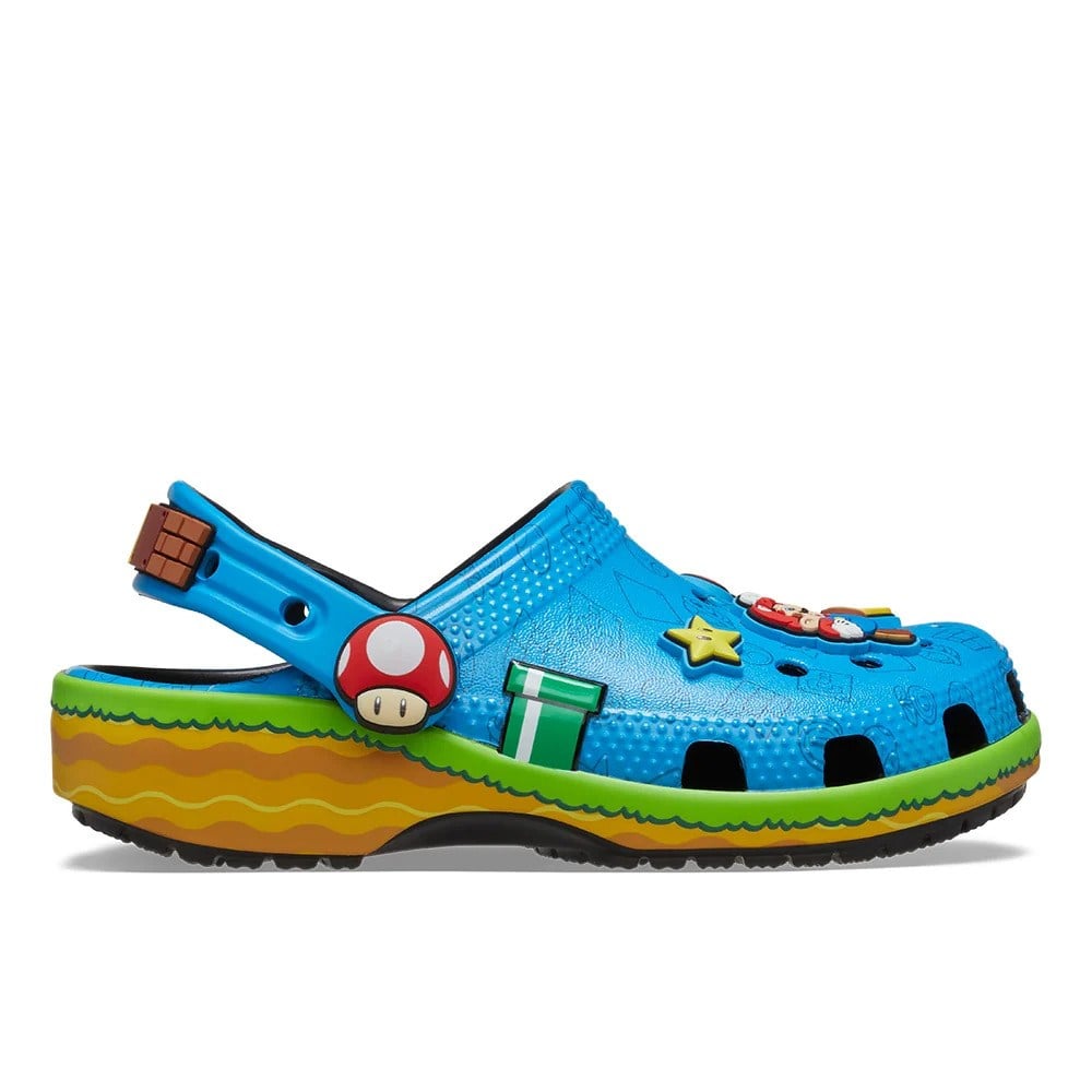 Crocs Super Mario Core Classic Clog Çocuk Terlik Sandalet
