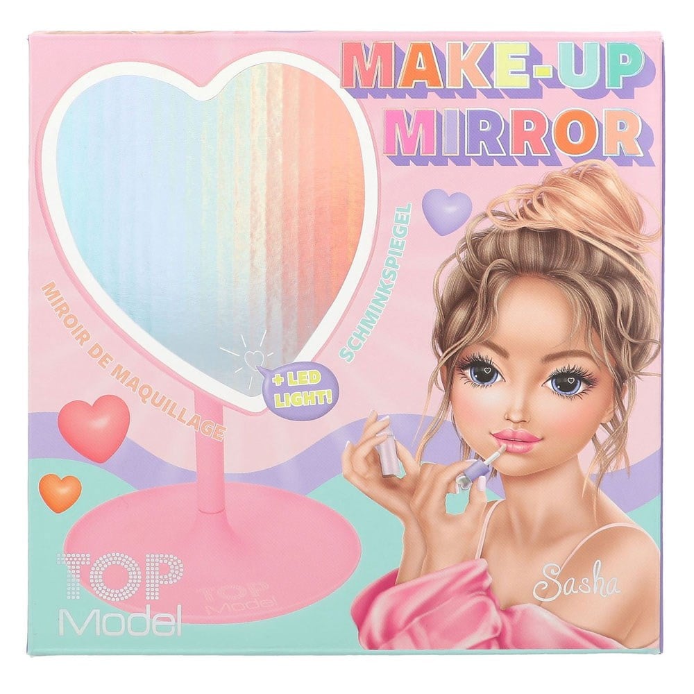 Topmodel Kalpli Makyaj Aynası Işıklı