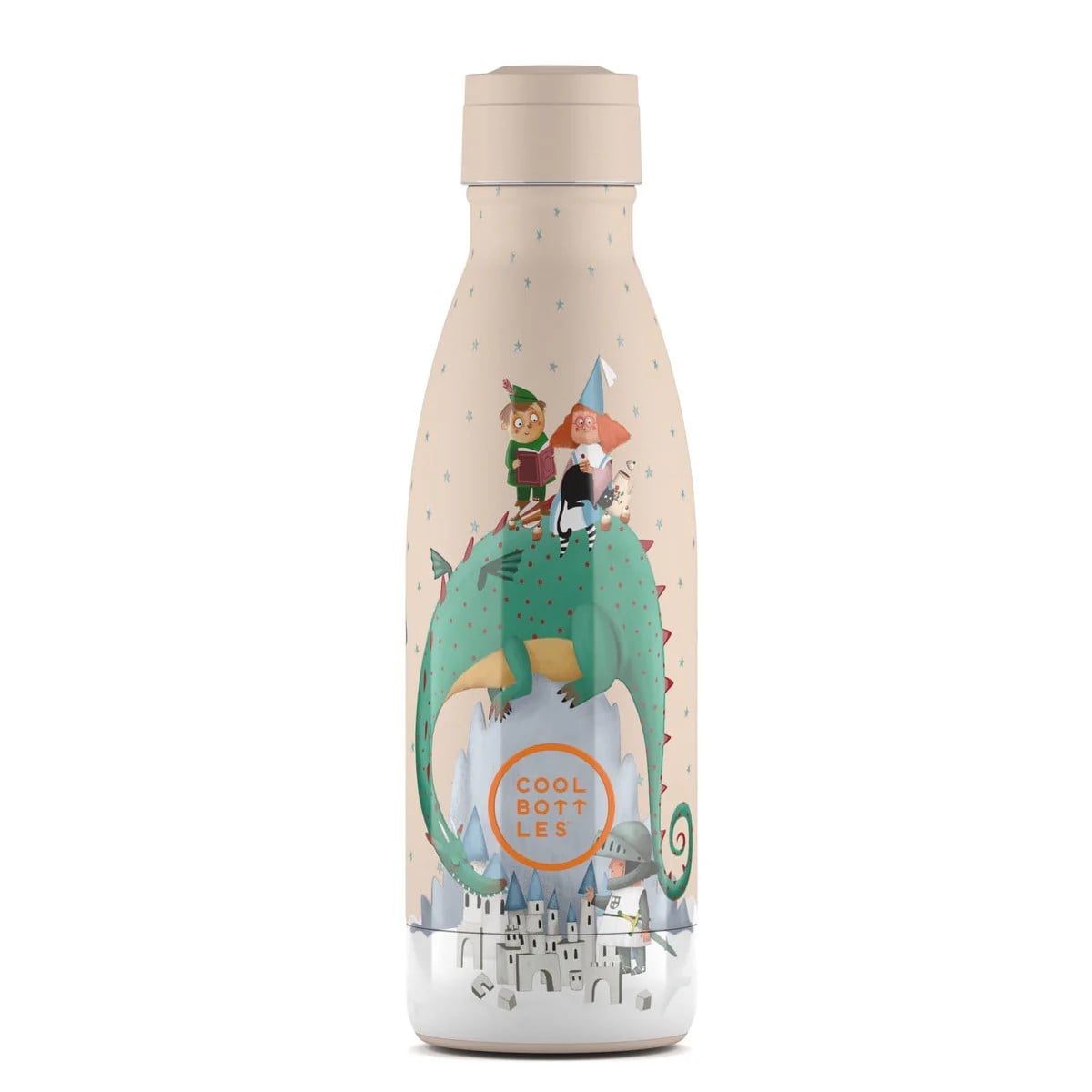 Cool Bottles Paslanmaz Çelik Suluk - The Kids Bottle Dragon Dreams 350 ml CBBK35DD