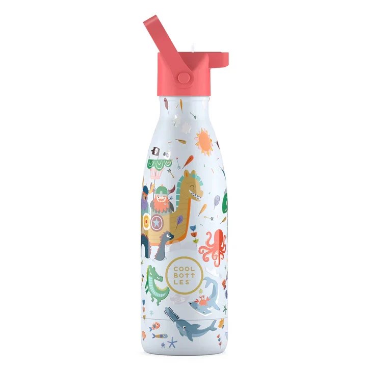 Cool Bottles Paslanmaz Çelik Suluk - The Kids Bottle Brave Vikings 350ml CBBK35BV