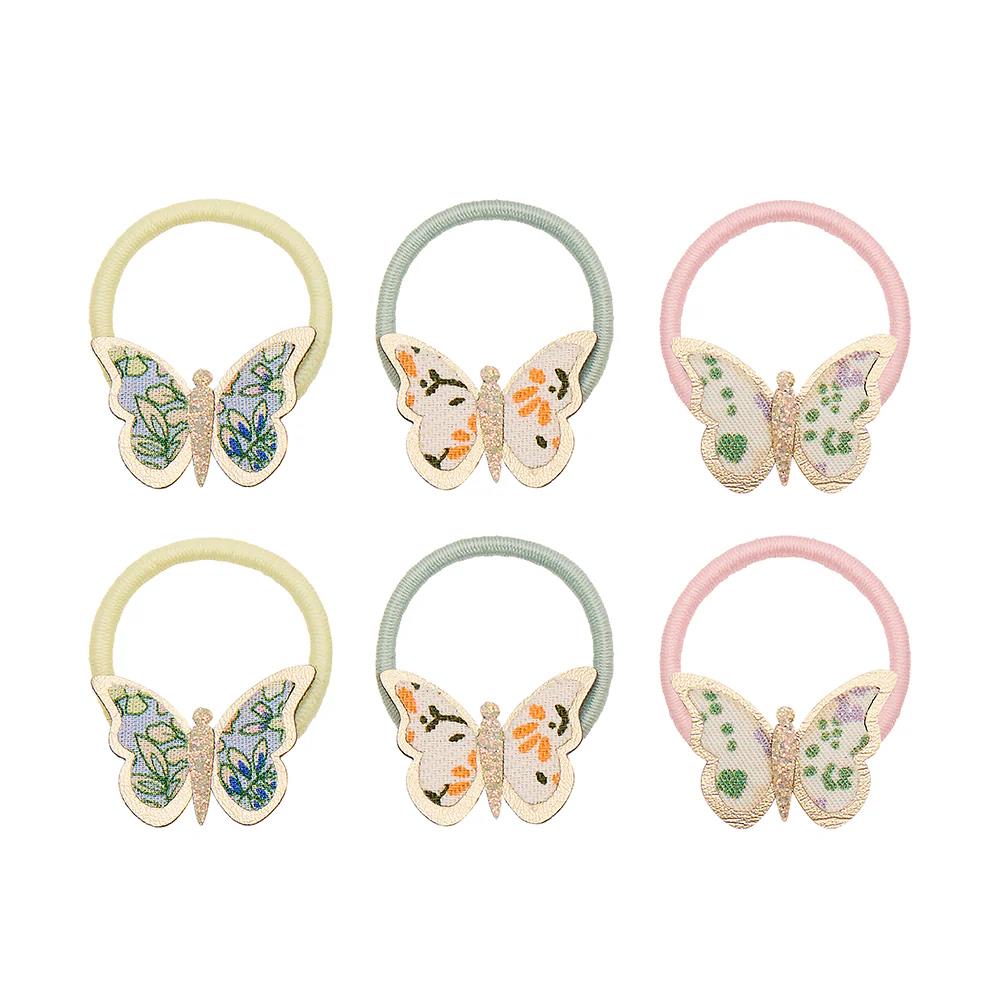 Mimi & Lula Floral Butterfly Mini 6'lı Lastik Toka