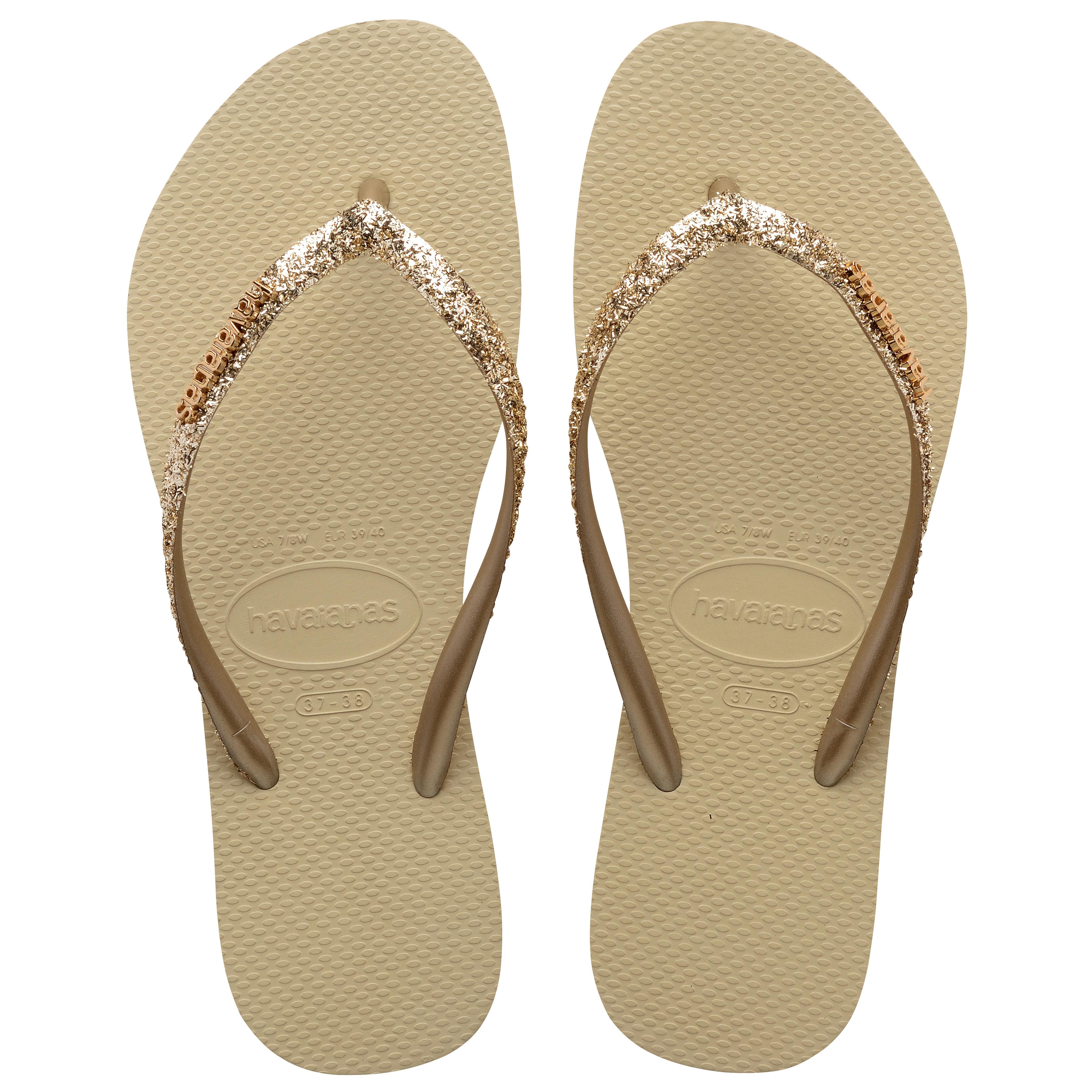 Havaianas Slim Glitter II Kadın Parmak Arası Terlik 4146975 Dore
