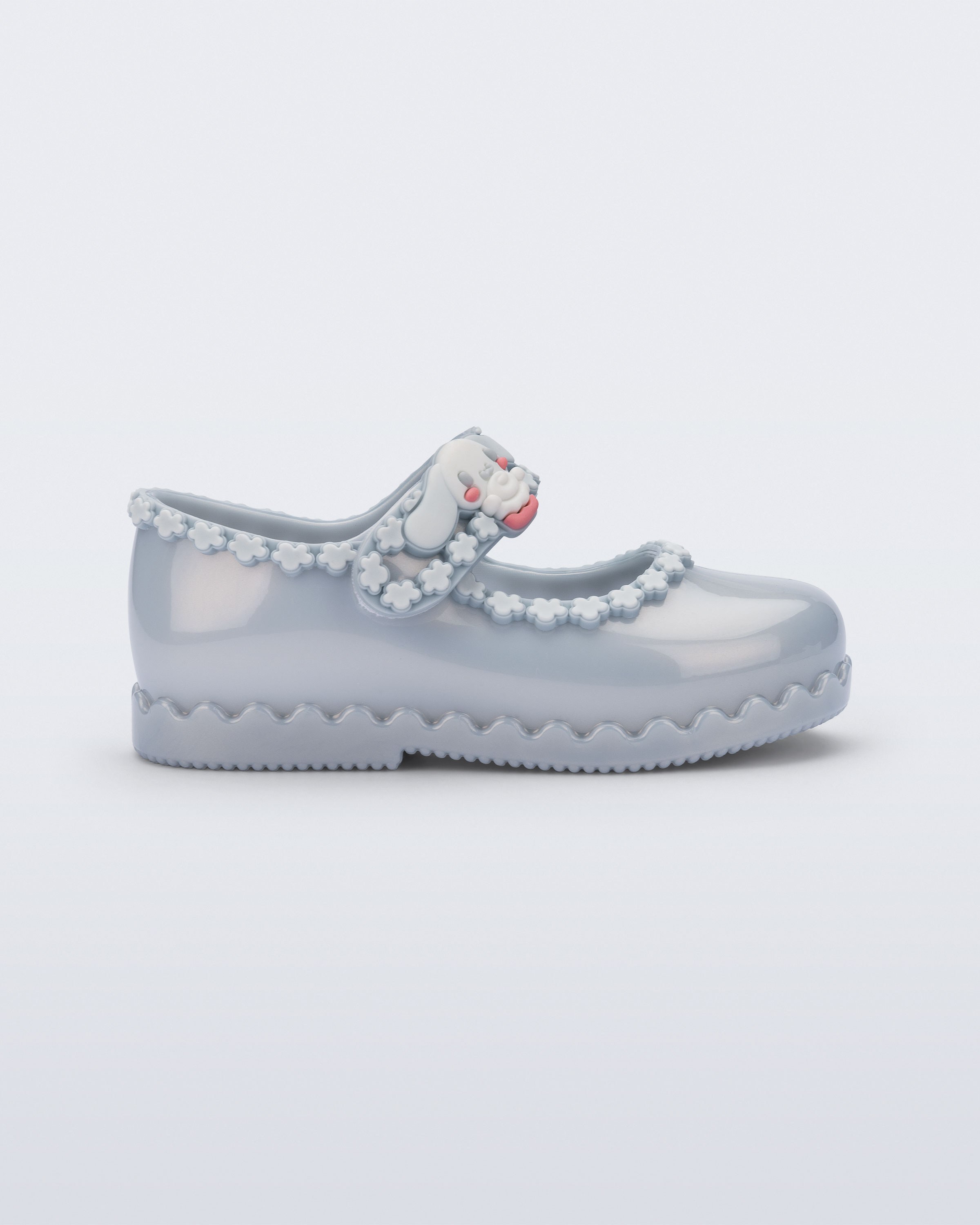 Mini Melissa Hip Ballerina + Hello Kitty And Friends Gri Kız Çocuk Ayakkabı 37993