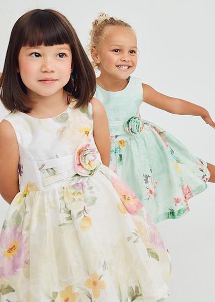 ABEL LULA ÇİÇEKLİ ELBİSE 5053