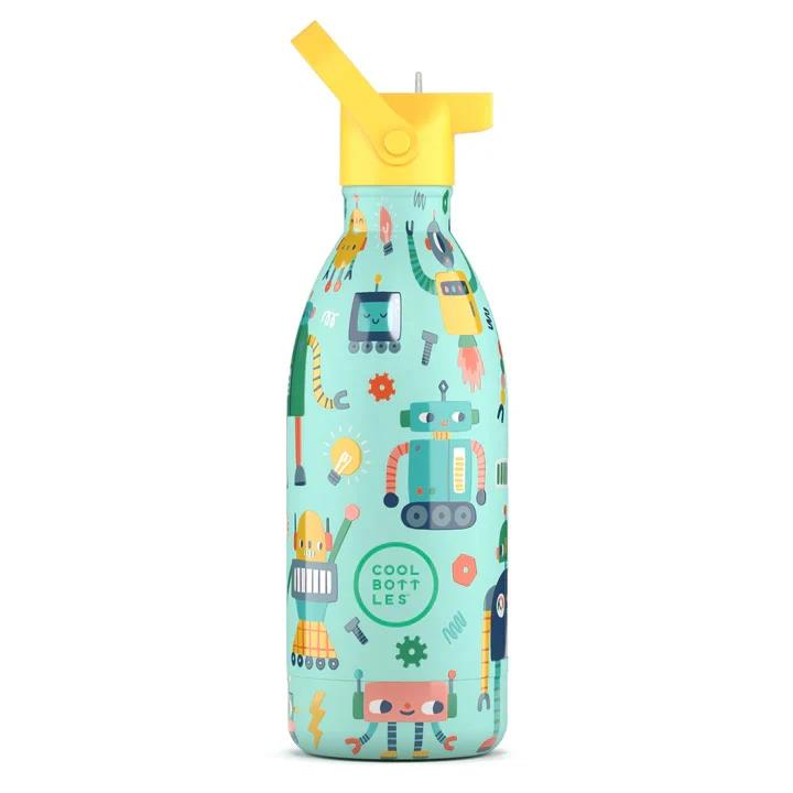 Cool Bottles - The Kids Bottle Short Circuit Çelik Suluk 500ml CBBK50SC