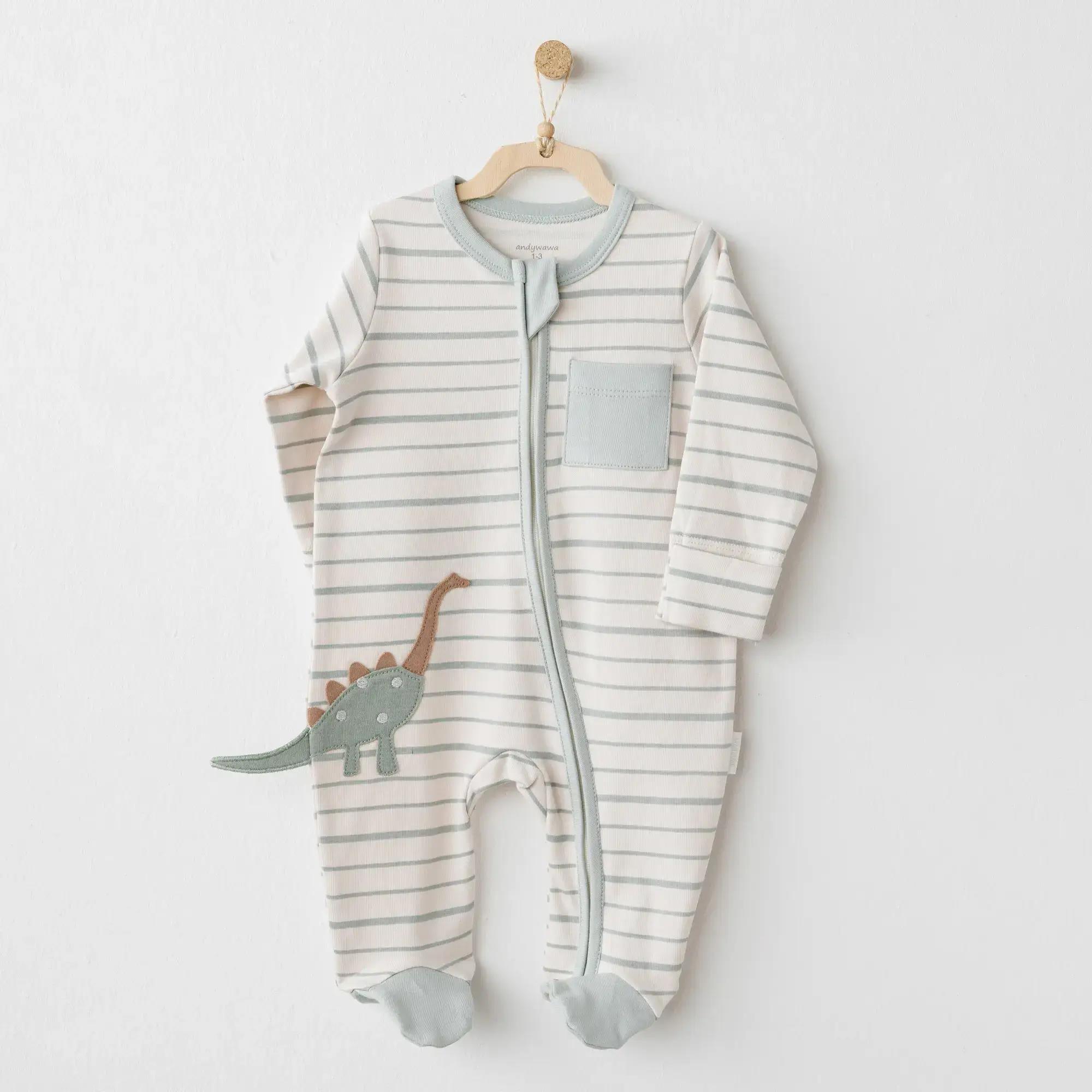 Andywawa AC26004 Mummy S Snuggle Saurus Tulum Yeşil