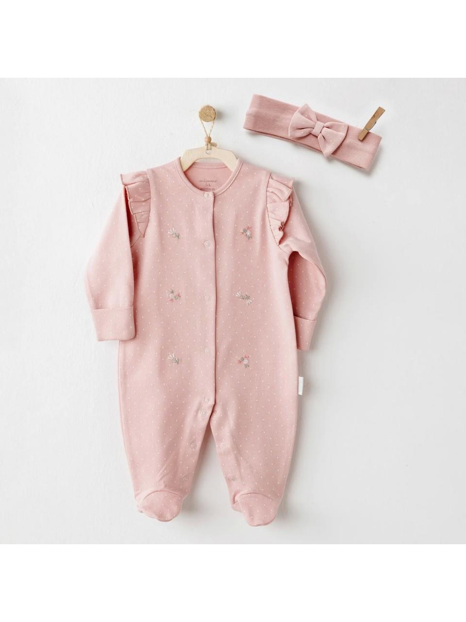 Andywawa Bebek Tulum Takım AC26083 Pembe