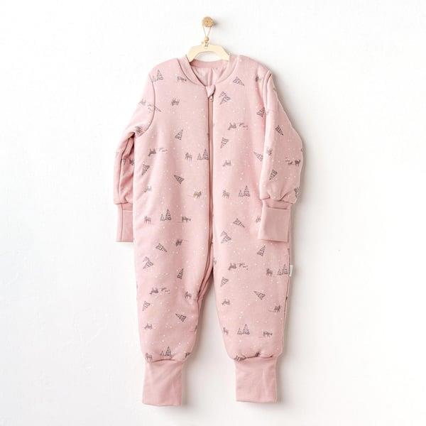Andywawa Kız Bebek Sleeper Puppy Gazelle Uyku Tulumu Pembe AC25047