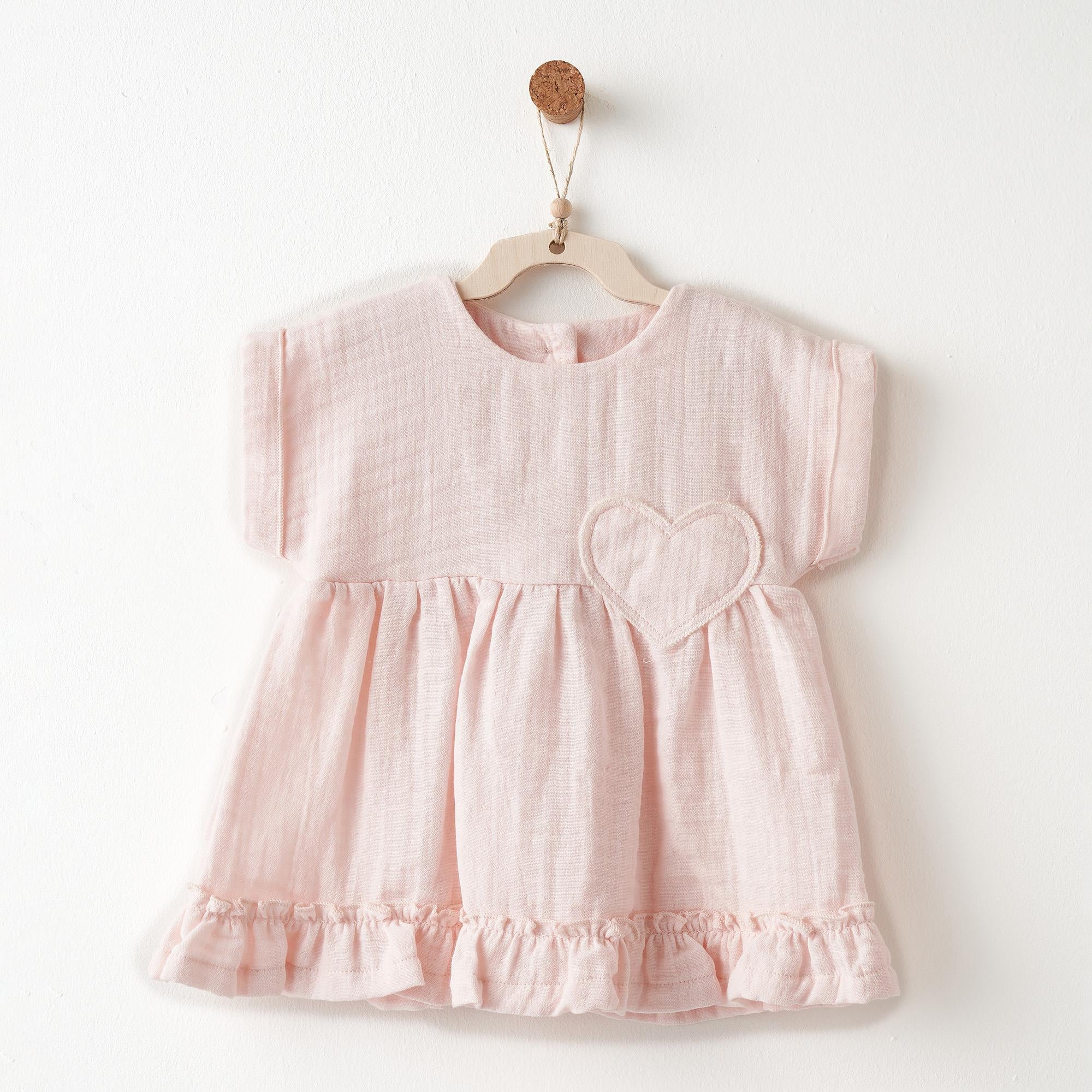 Andywawa Lovely Day Müslin Bebek Elbise AC26620