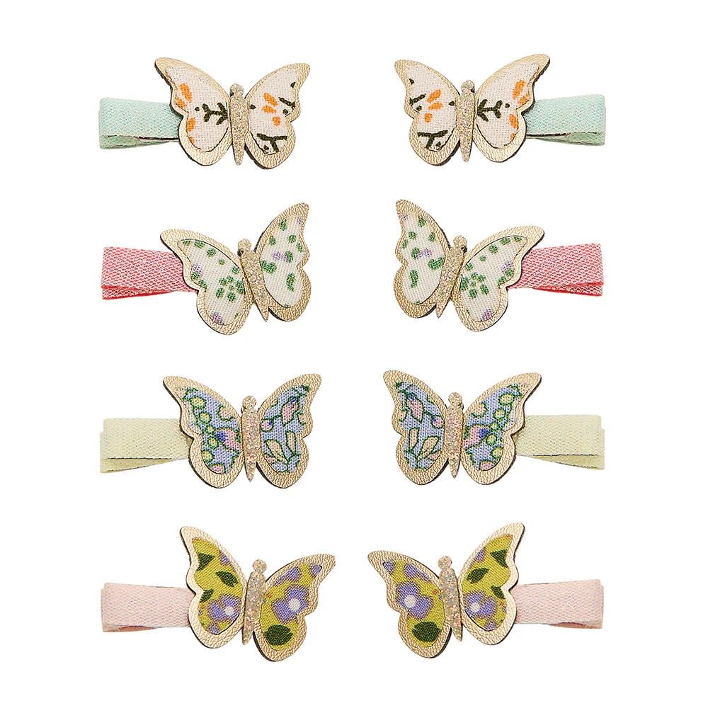 Mimi & Lula Floral Butterfly Mini 8'li Toka