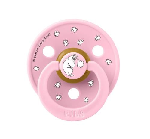 Bibs x Moomin Kauçuk Emzik Dreaming - Baby Pink (0-6 Ay)