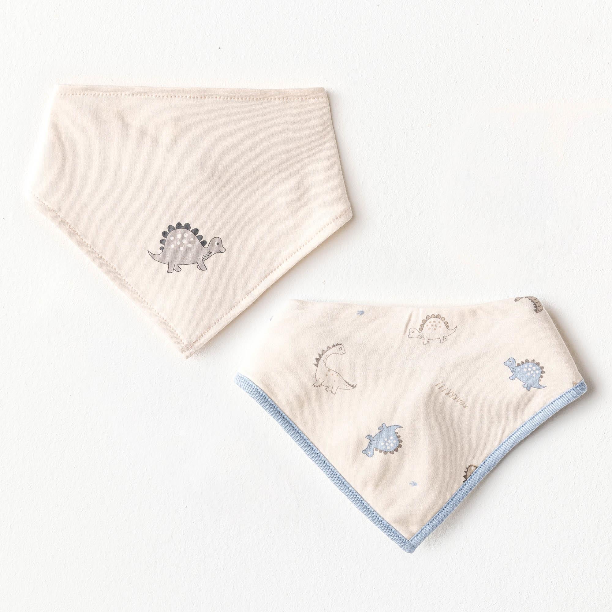 BEBEK FULAR 2 PCS BIBS DINO