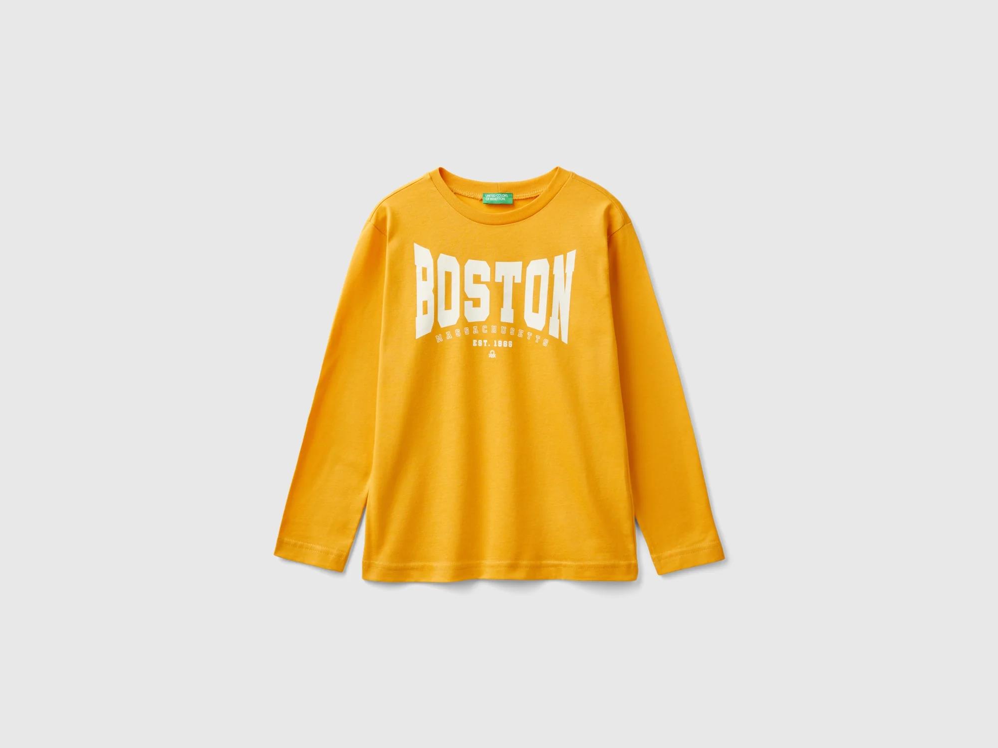 Benetton Erkek Çocuk Uzun Kollu T-shirt 3096C10LF-24K