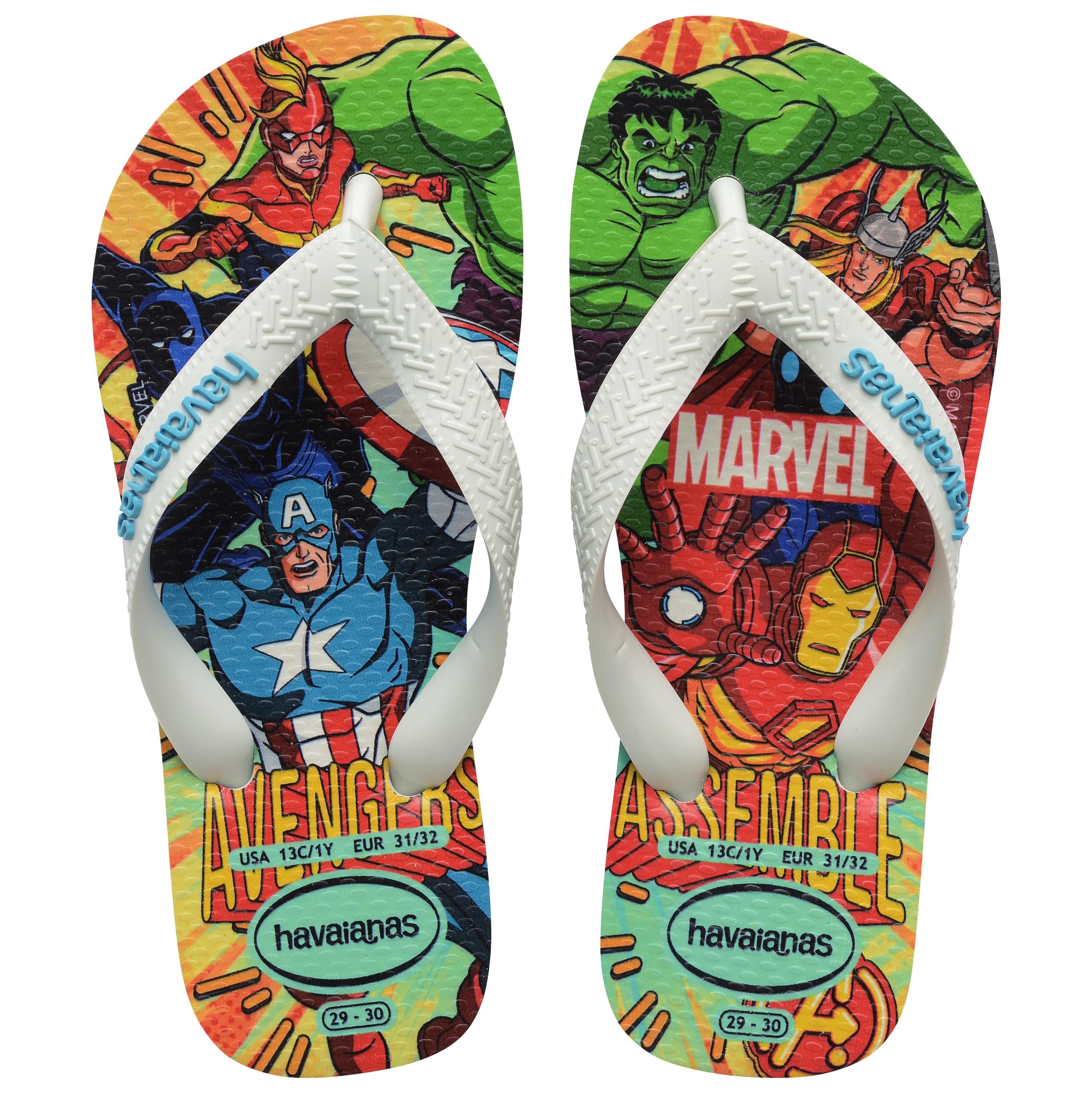 Havaianas Kids Top Marvel II Çocuk Parmak Arası Terlik 4148300 Beyaz