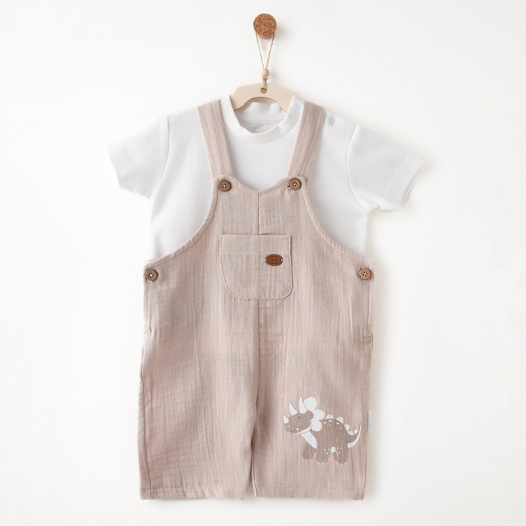 Andywawa Relax Time Erkek Bebek Müslin Takım AC26736