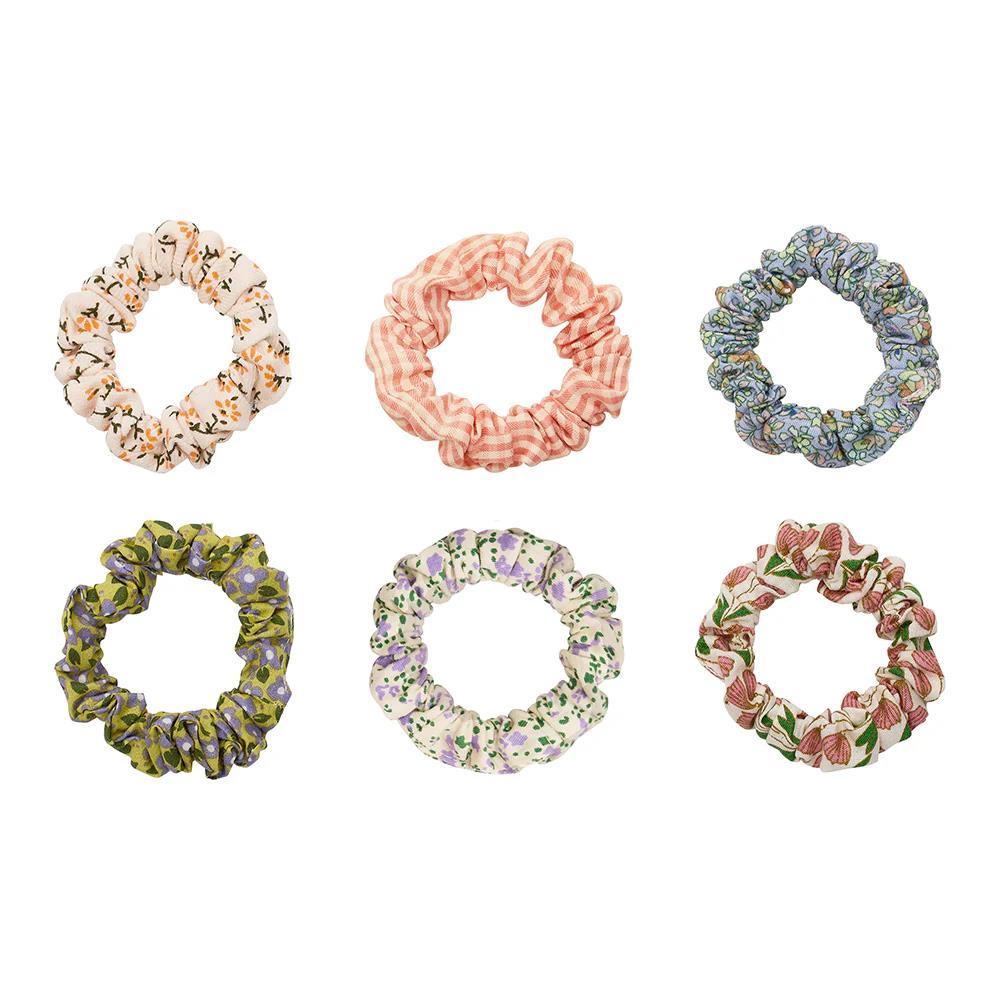 Mimi & Lula Spring Floral Scrunchies 6'lı Lastik Toka