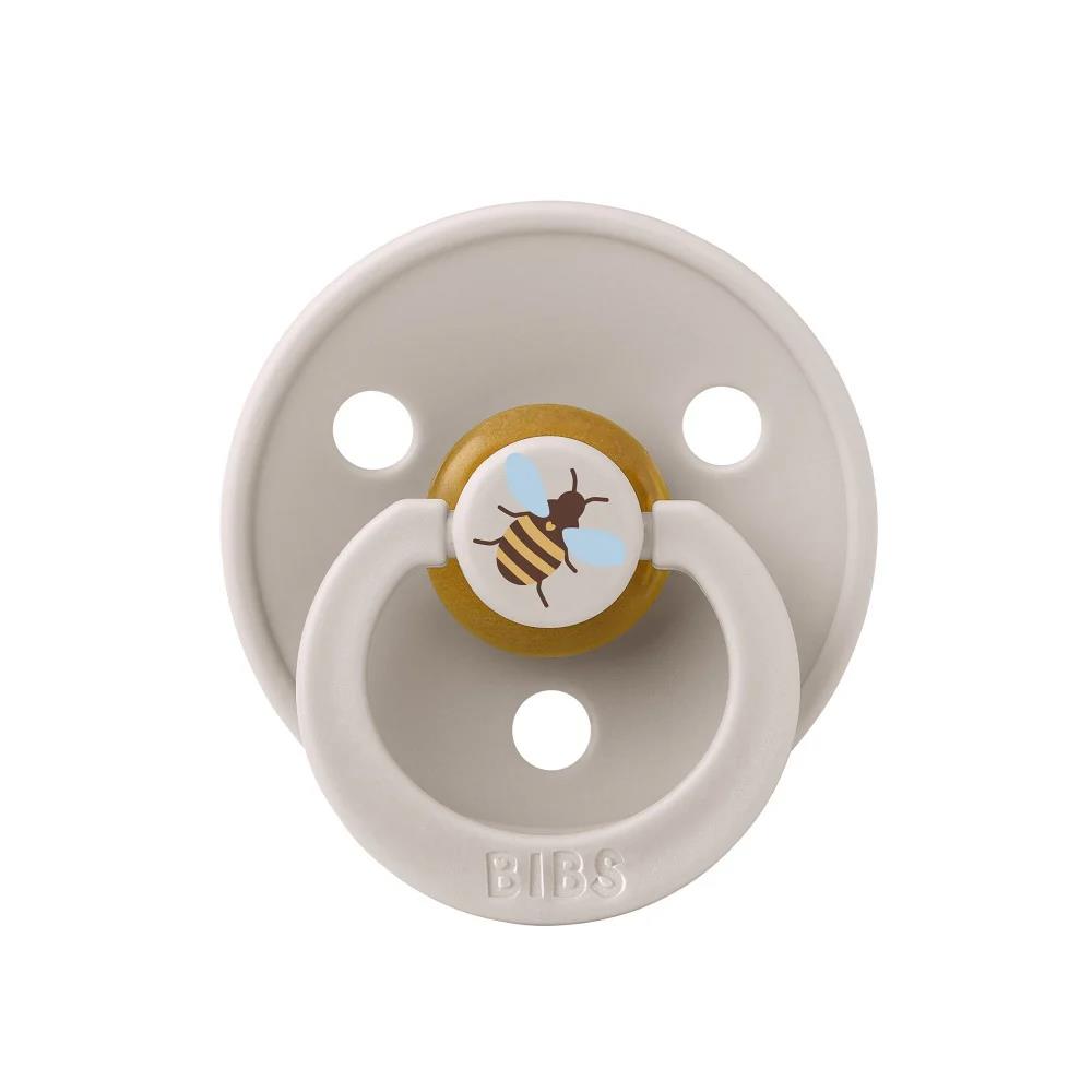 Bibs Studio Kauçuk Emzik Bumblebee - Mushroom (6-18 Ay)