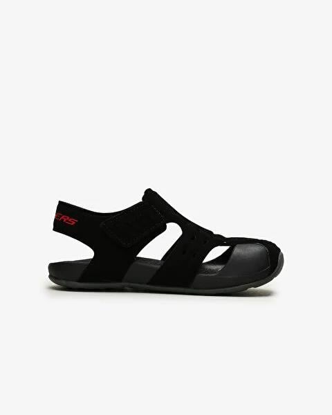 Erkek Çocuk Siyah Sandalet 