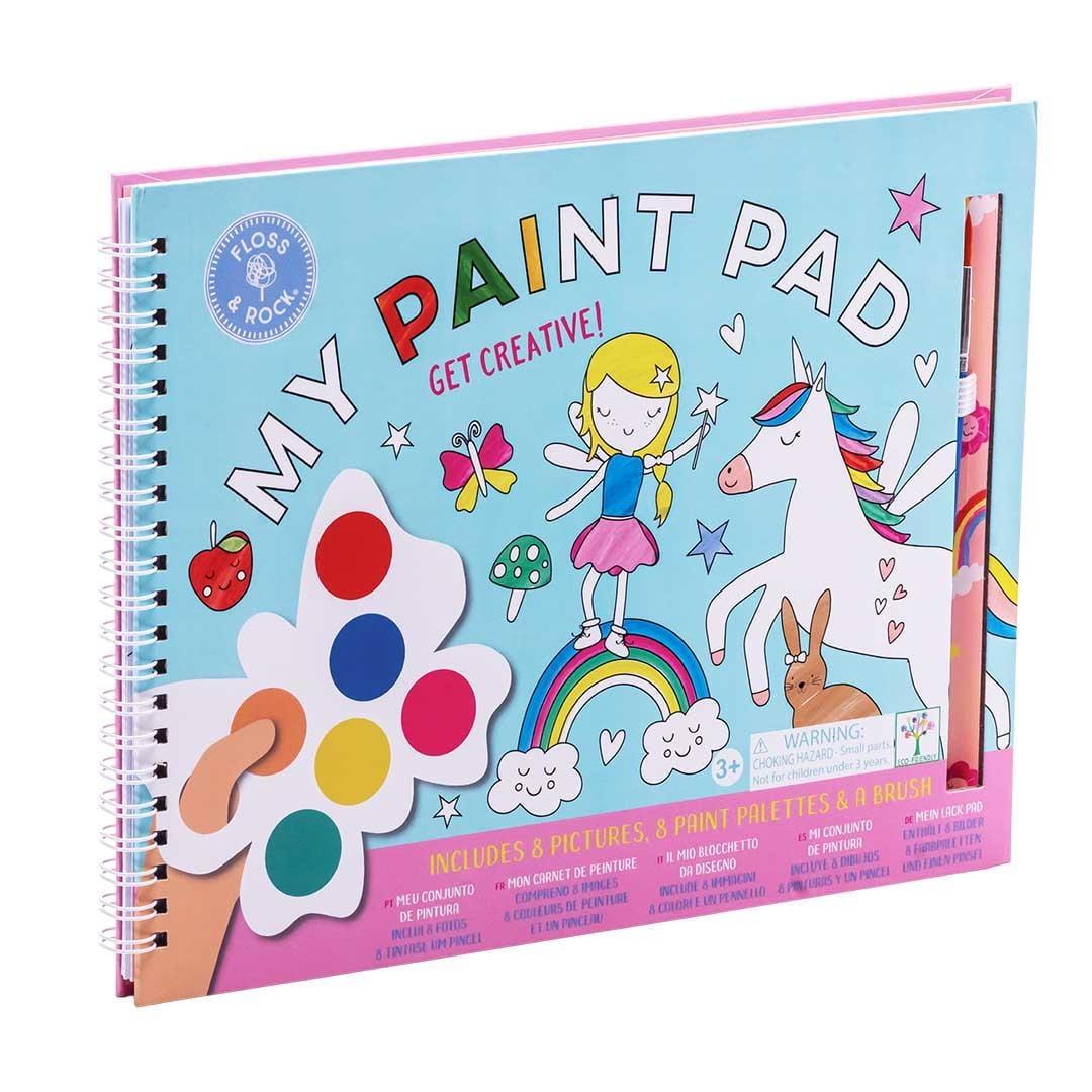 Floss  Rock Sulu Boyalı Boyama Kitabı / Rainbow Fairy *YENİ*