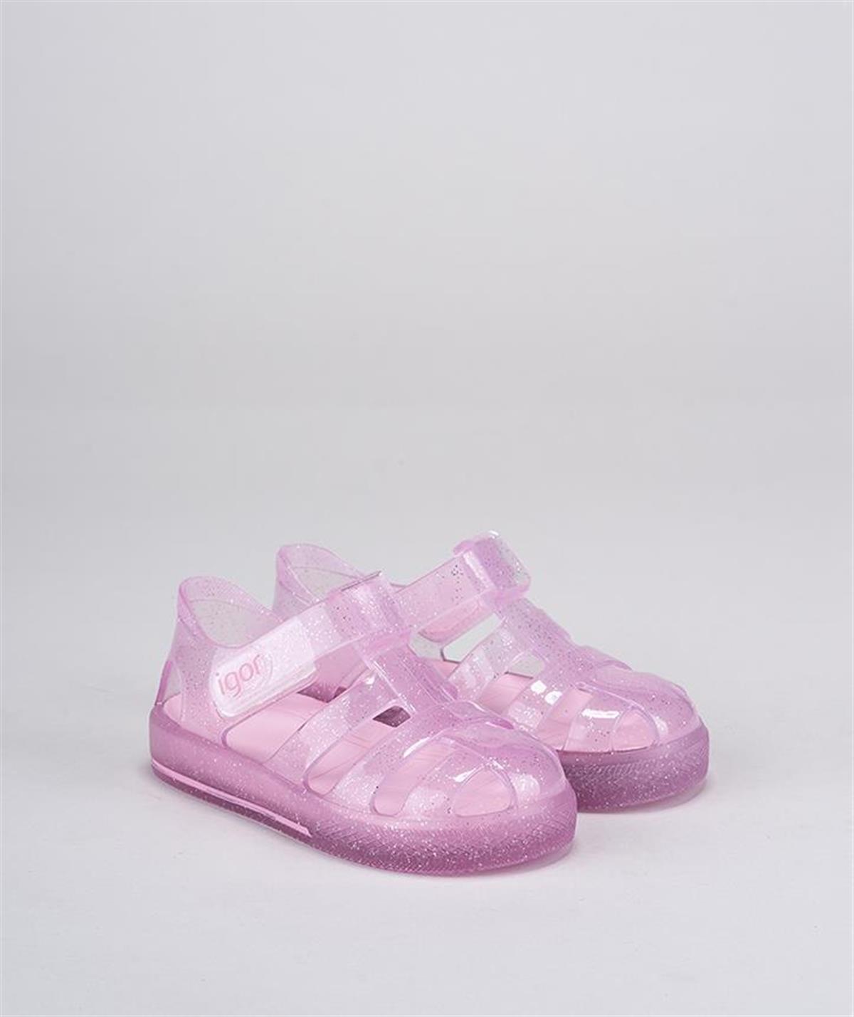 İgor Star Glitter Pembe Çocuk Sandalet