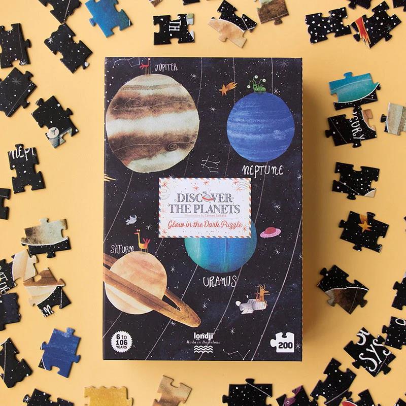 Londji Discover The Planets 200 Parça Puzzle