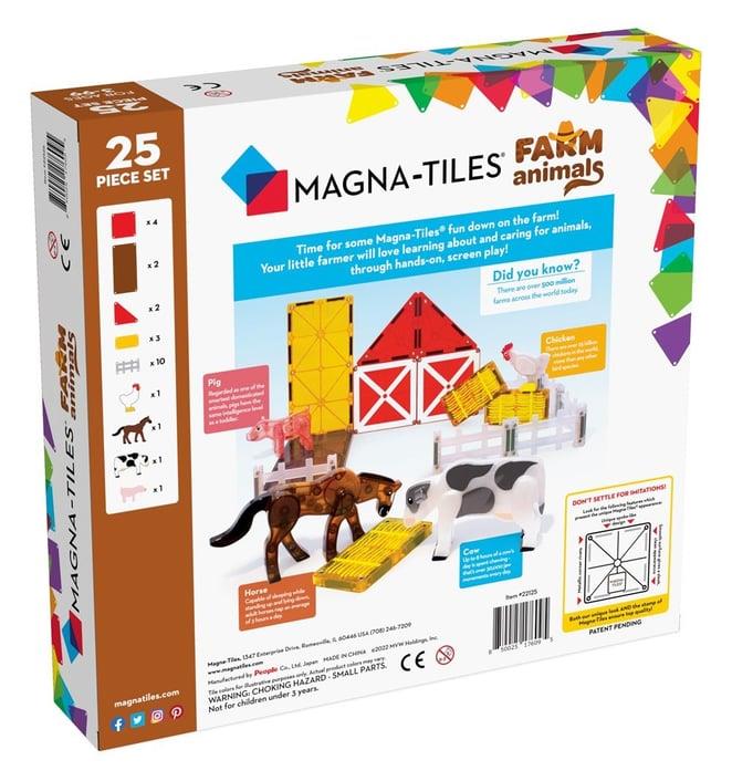 Magna-Tiles - Çiftlik Hayvanları - 25 Parça