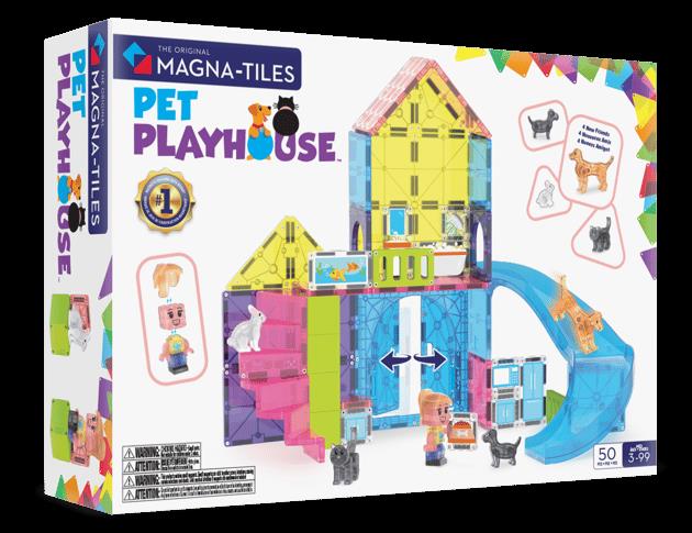 MAGNA-TILES® - Pet Playhouse - 50 Parça