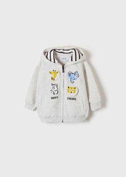 Mayoral Erkek Bebek Gri Ust Pulover 