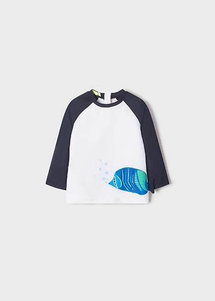 Mayoral Erkek Bebek Lacivert Tshirt Uzun Kol 