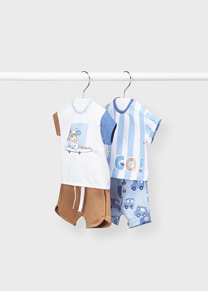 Mayoral Erkek Bebek Mavi Takım-4 Parçalı 